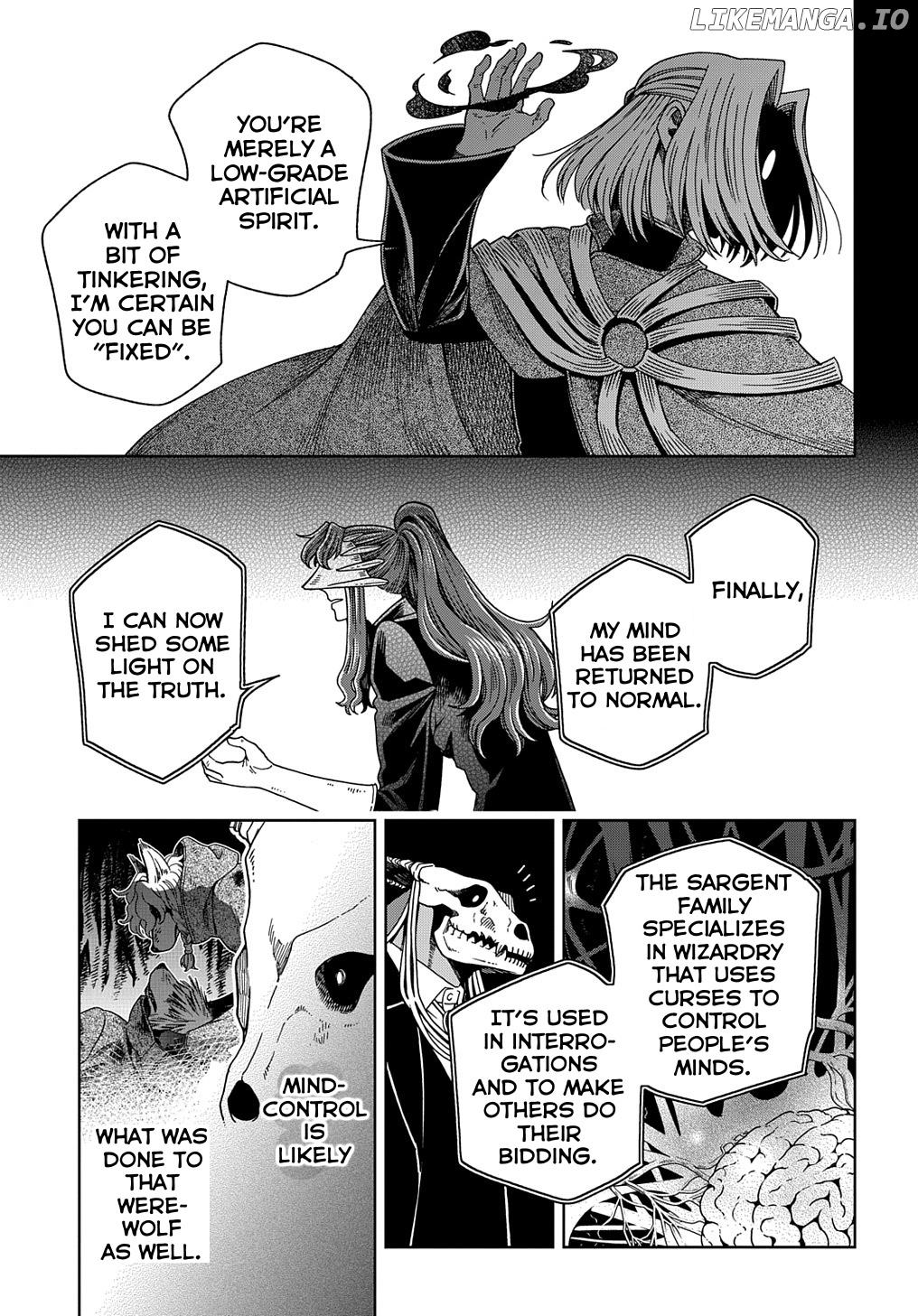 Mahou Tsukai no Yome chapter 87 - page 21