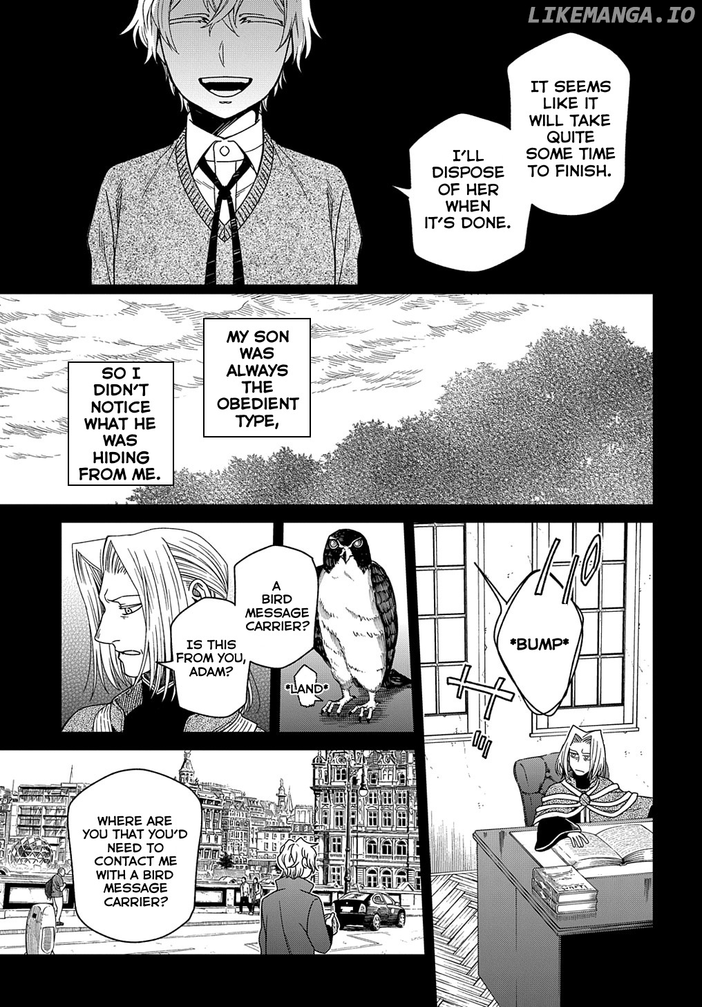 Mahou Tsukai no Yome chapter 87 - page 35