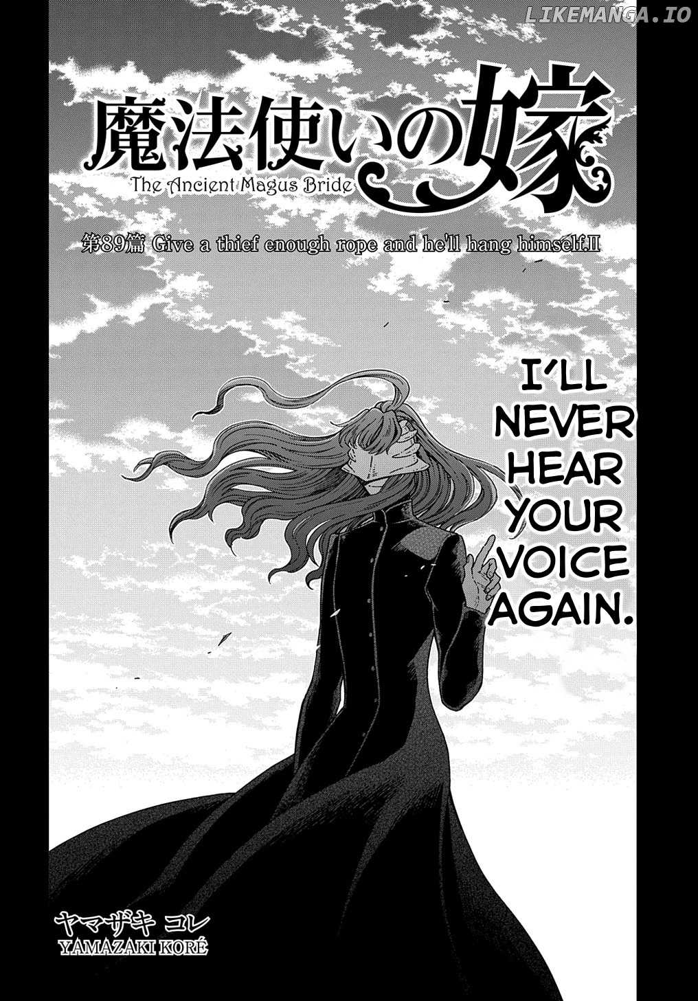 Mahou Tsukai no Yome chapter 89 - page 2