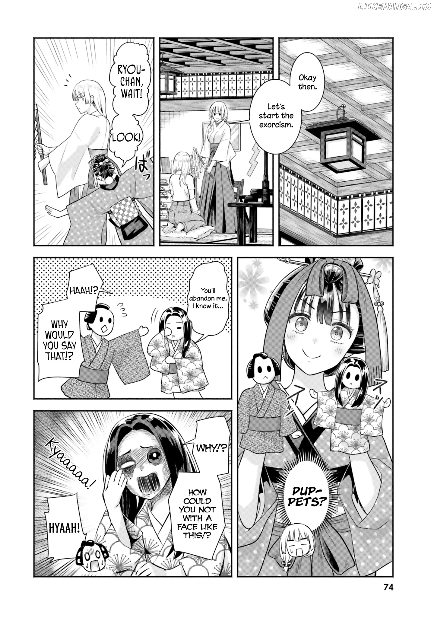 Okiku-San Wa Ichatsukitai chapter 8 - page 14