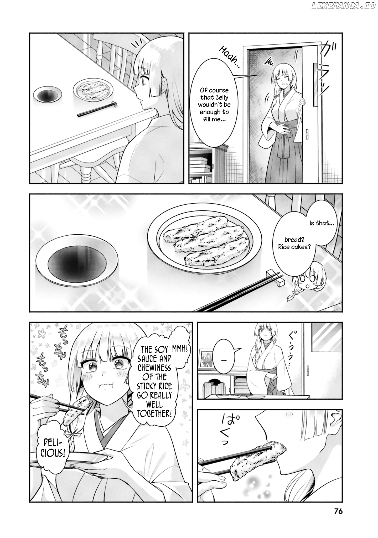 Okiku-San Wa Ichatsukitai chapter 8 - page 16