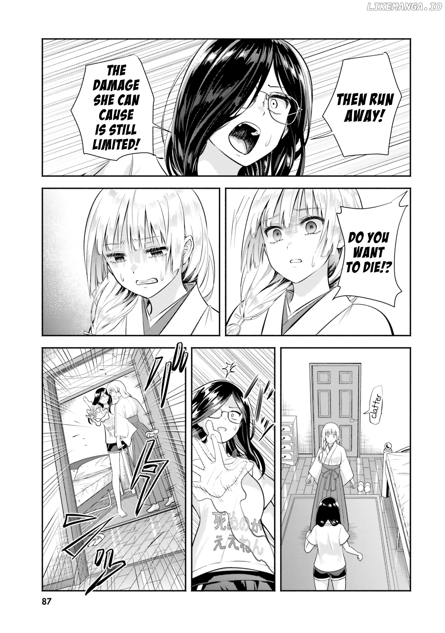 Okiku-San Wa Ichatsukitai chapter 8 - page 27