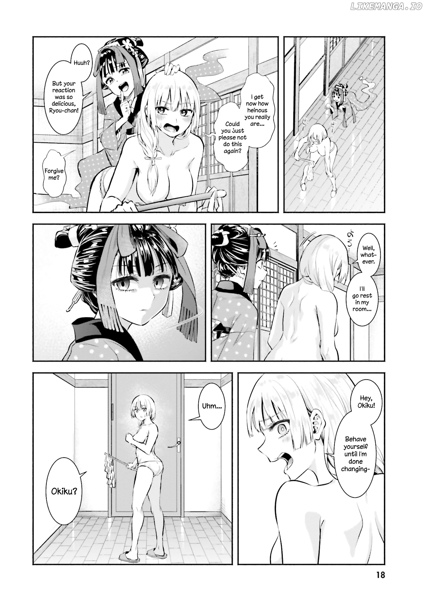 Okiku-San Wa Ichatsukitai chapter 1 - page 19