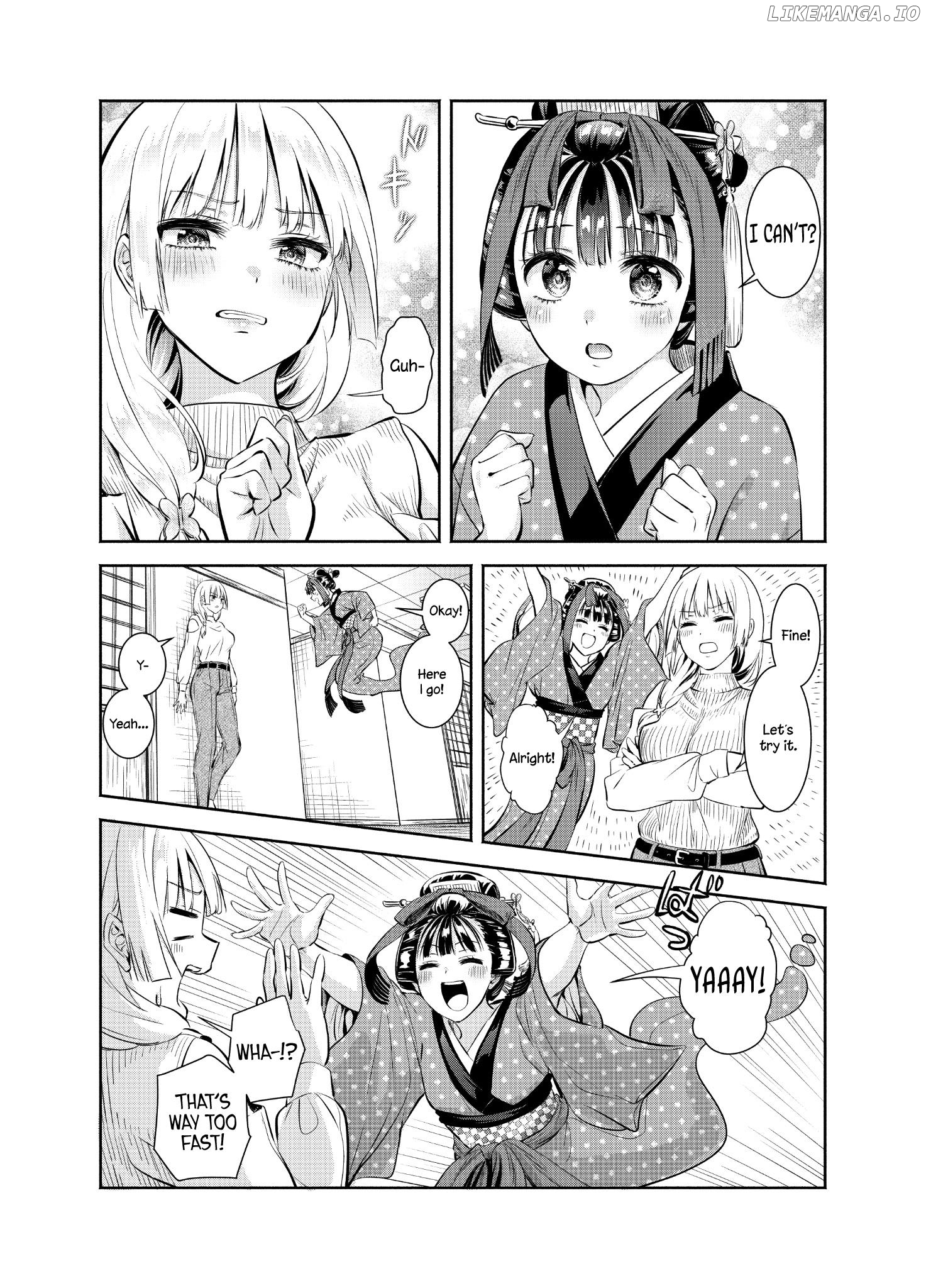 Okiku-San Wa Ichatsukitai chapter 10.1 - page 2