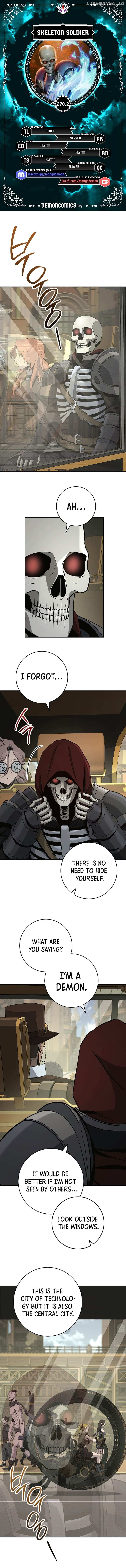 The Skeleton Soldier Failed to Defend the Dungeon Chapter 270.2 - page 1
