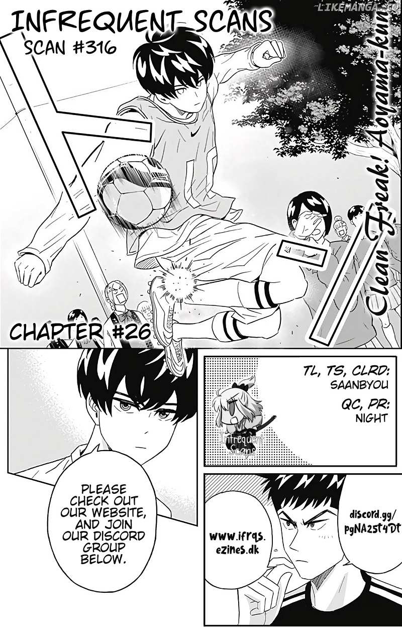 Clean Freak! Aoyama-Kun chapter 26 - page 21
