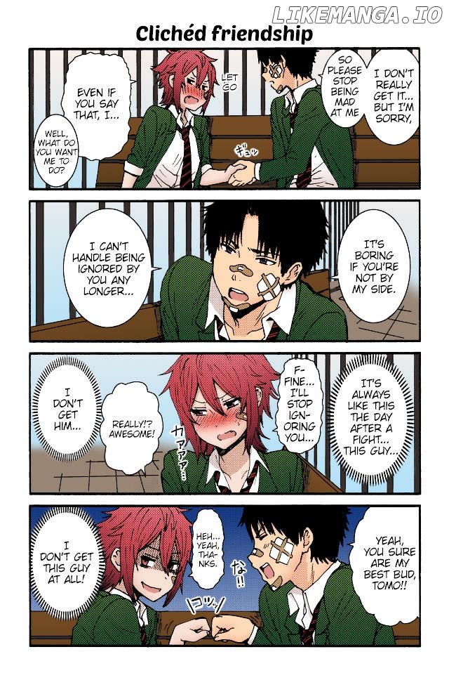 Tomo-Chan Wa Onnanoko (Fan Colored) chapter 1 - page 12