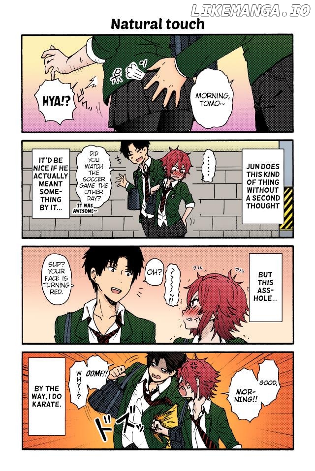 Tomo-Chan Wa Onnanoko (Fan Colored) chapter 1 - page 3