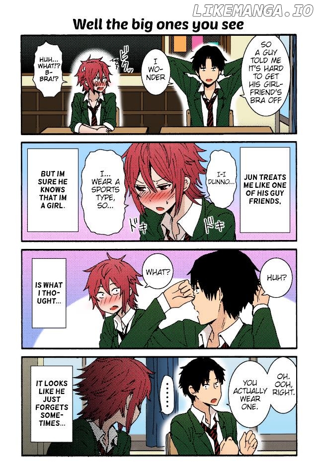 Tomo-Chan Wa Onnanoko (Fan Colored) chapter 1 - page 5