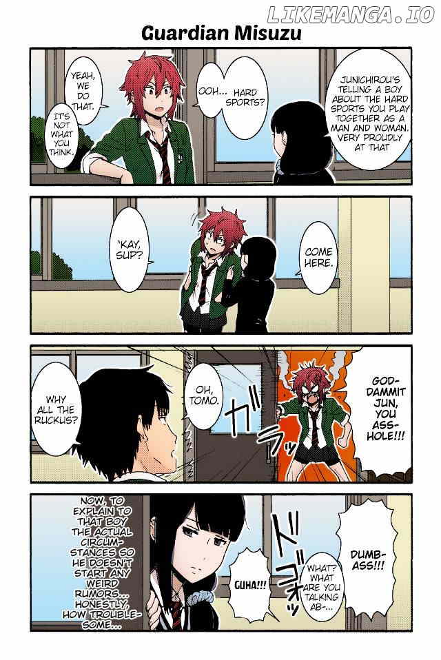 Tomo-Chan Wa Onnanoko (Fan Colored) chapter 3 - page 3