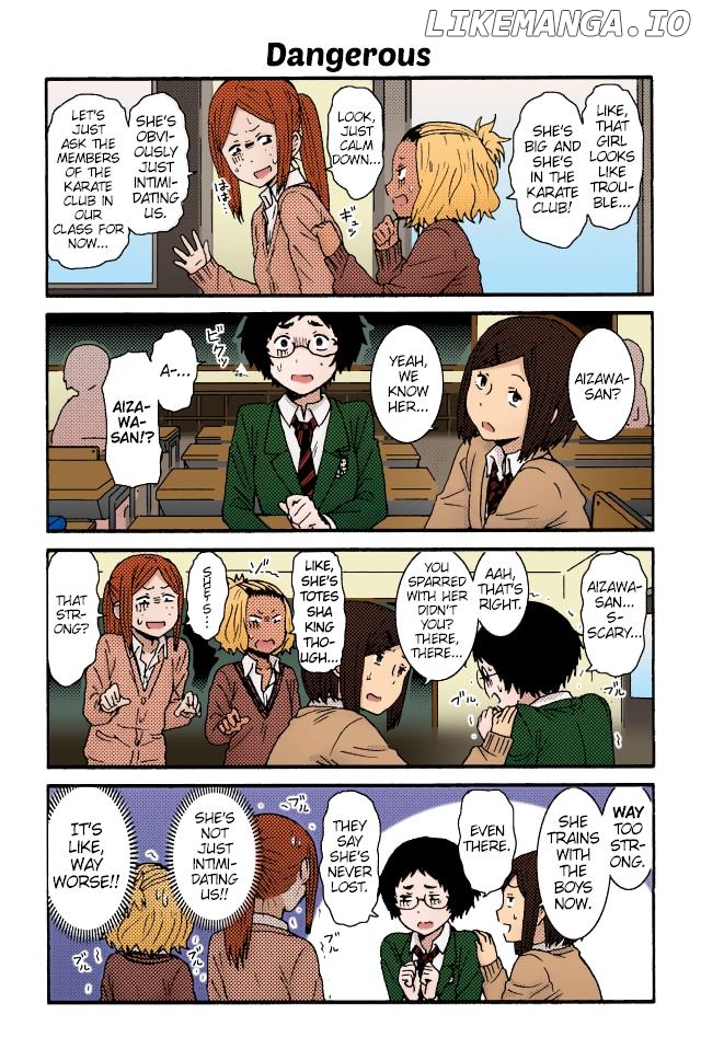 Tomo-Chan Wa Onnanoko (Fan Colored) chapter 4 - page 13