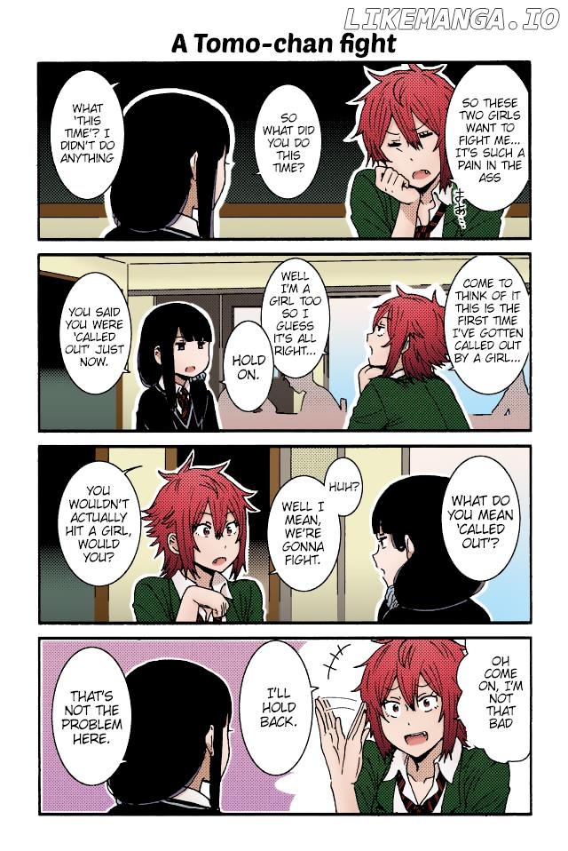 Tomo-Chan Wa Onnanoko (Fan Colored) chapter 4 - page 15