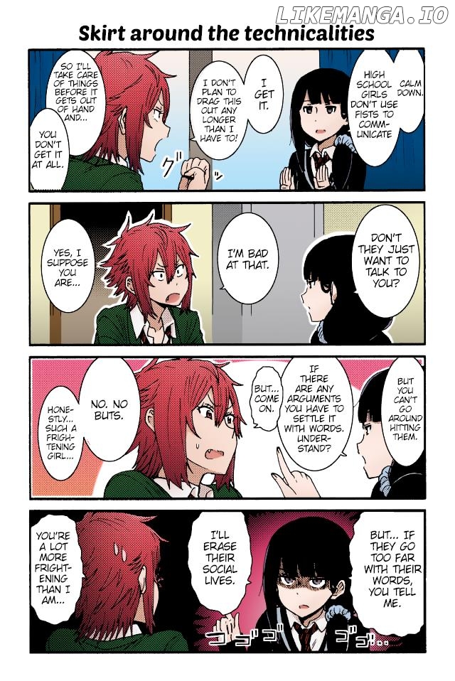 Tomo-Chan Wa Onnanoko (Fan Colored) chapter 4 - page 16