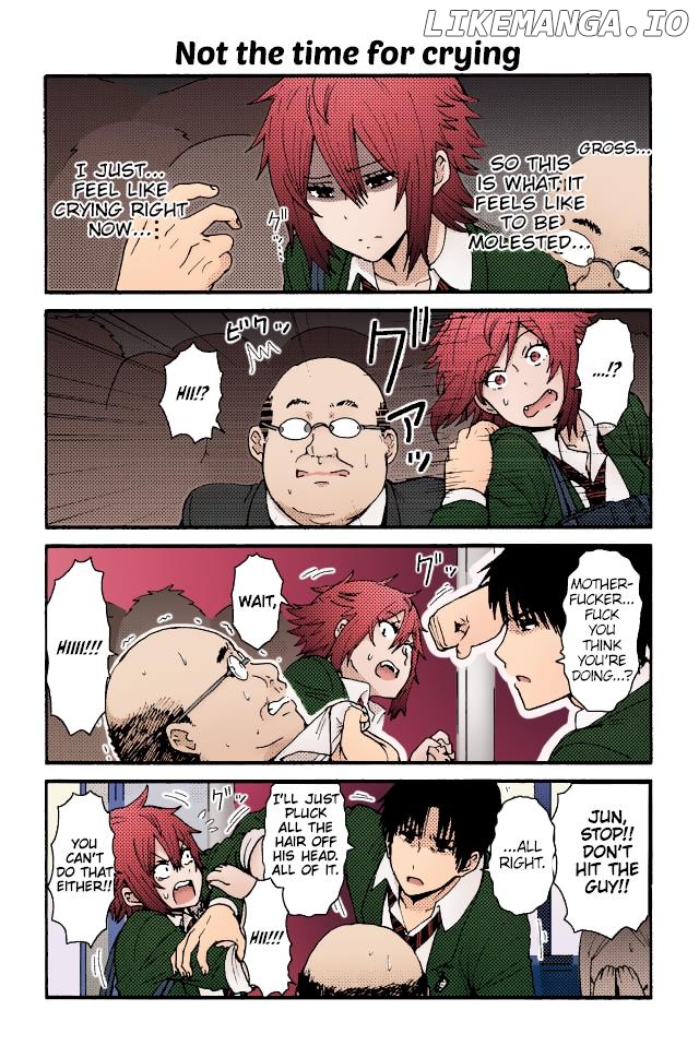 Tomo-Chan Wa Onnanoko (Fan Colored) chapter 5 - page 4