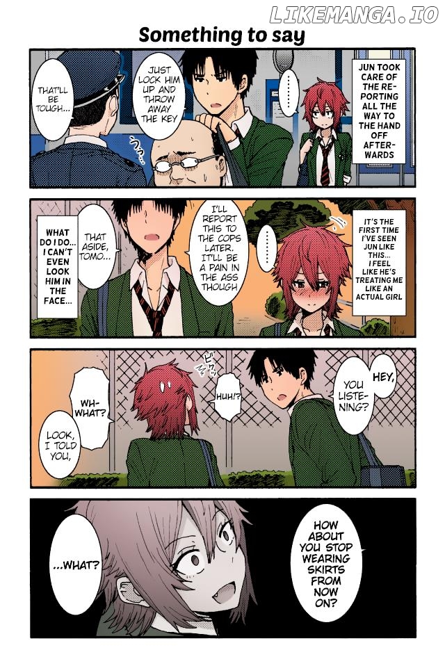 Tomo-Chan Wa Onnanoko (Fan Colored) chapter 5 - page 5