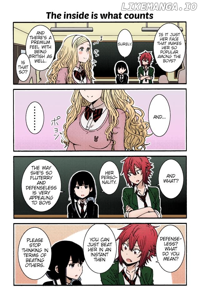 Tomo-Chan Wa Onnanoko (Fan Colored) chapter 6 - page 3