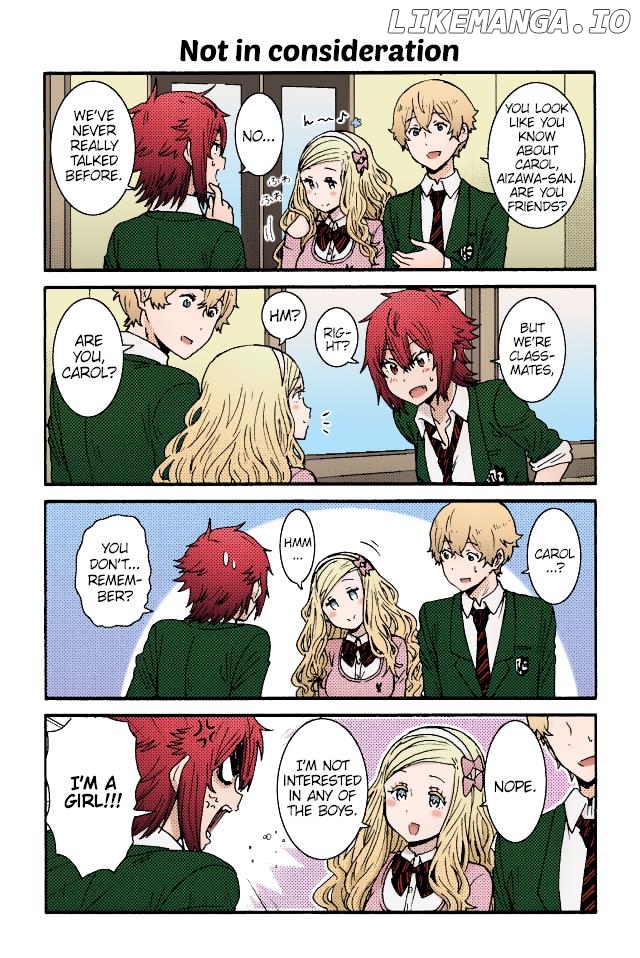 Tomo-Chan Wa Onnanoko (Fan Colored) chapter 6 - page 6