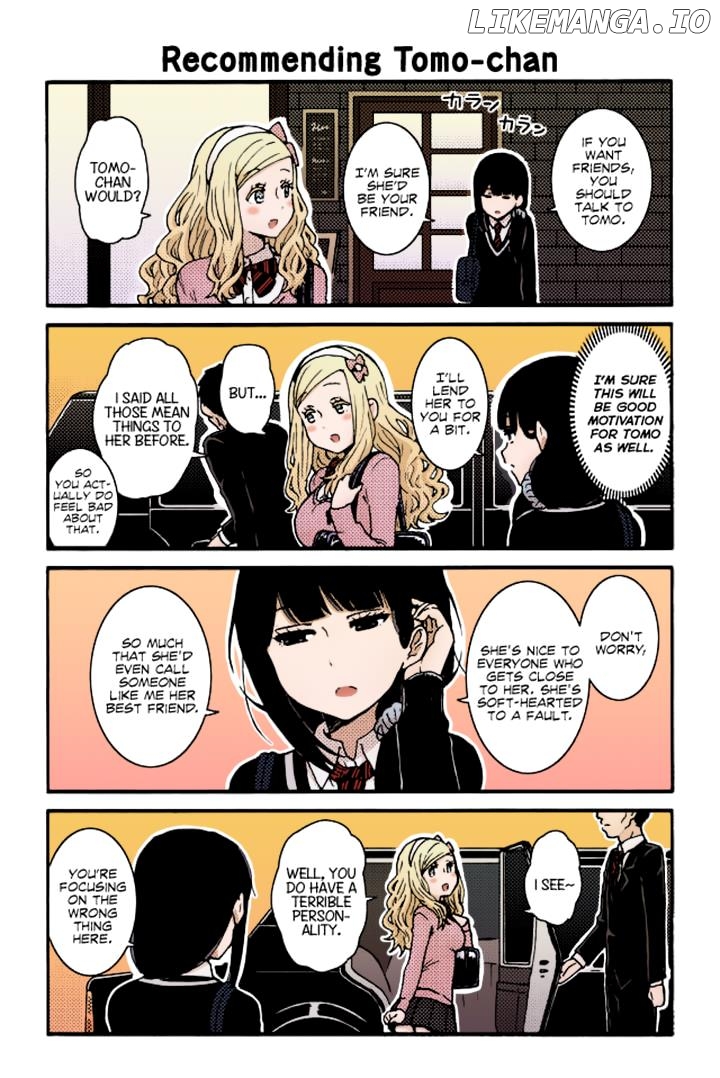 Tomo-Chan Wa Onnanoko (Fan Colored) chapter 7 - page 10