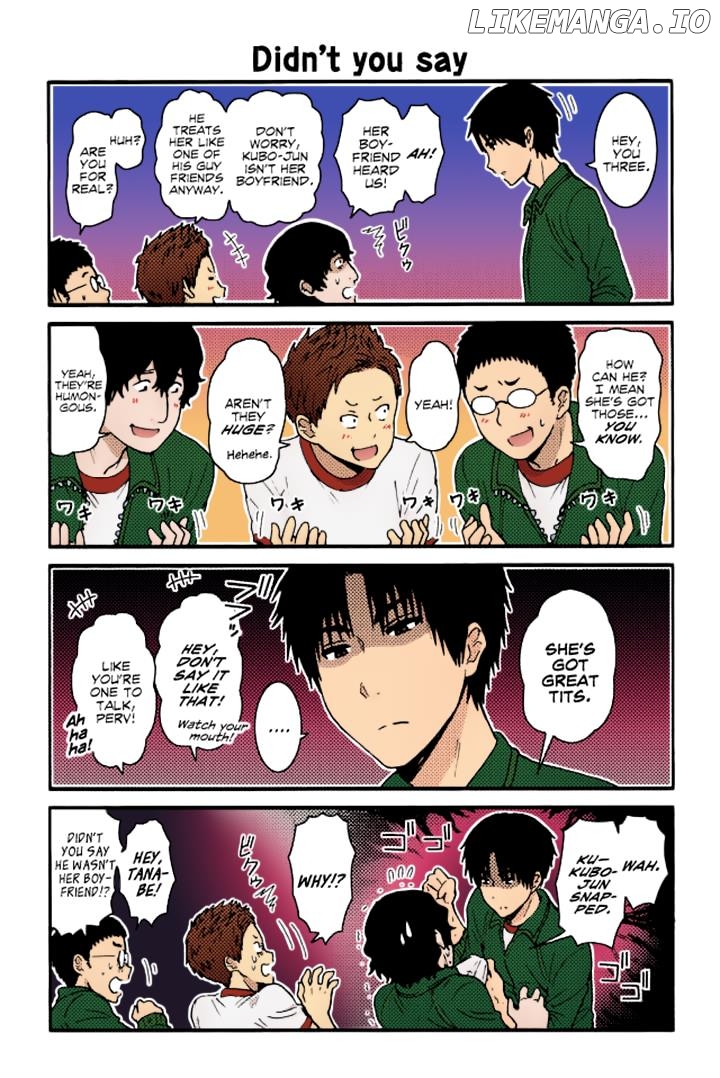 Tomo-Chan Wa Onnanoko (Fan Colored) chapter 8 - page 3