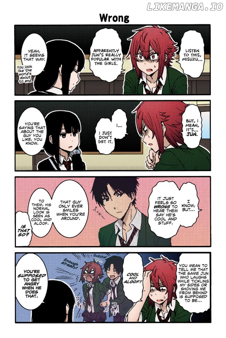 Tomo-Chan Wa Onnanoko (Fan Colored) chapter 8 - page 5