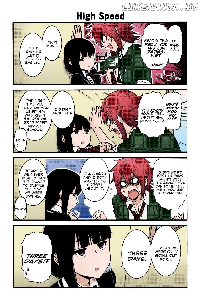 Tomo-Chan Wa Onnanoko (Fan Colored) chapter 9 - page 1