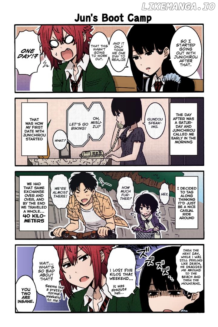 Tomo-Chan Wa Onnanoko (Fan Colored) chapter 9 - page 3