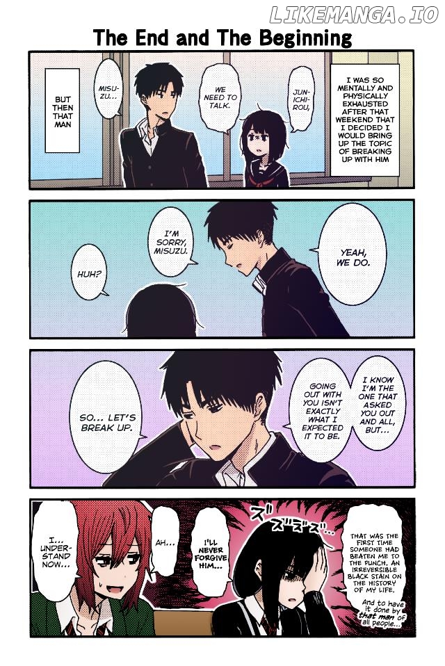 Tomo-Chan Wa Onnanoko (Fan Colored) chapter 9 - page 4