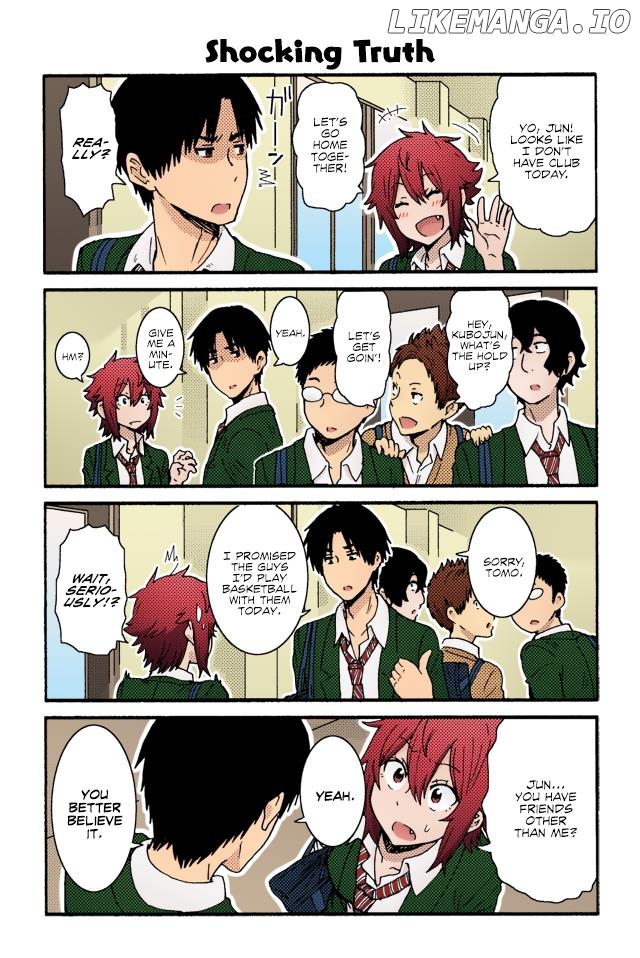 Tomo-Chan Wa Onnanoko (Fan Colored) chapter 16 - page 1