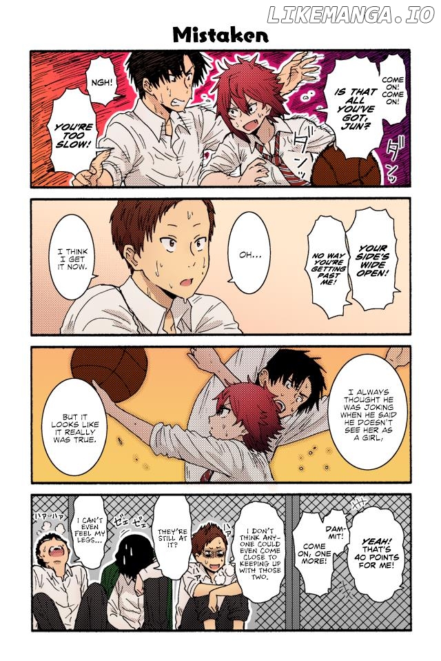 Tomo-Chan Wa Onnanoko (Fan Colored) chapter 16 - page 7