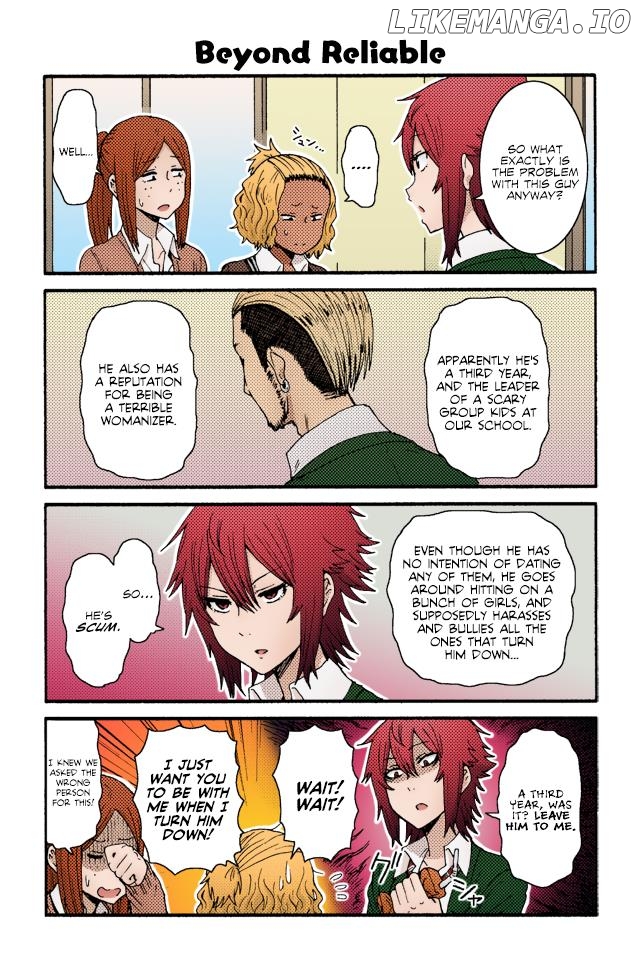 Tomo-Chan Wa Onnanoko (Fan Colored) chapter 17 - page 2