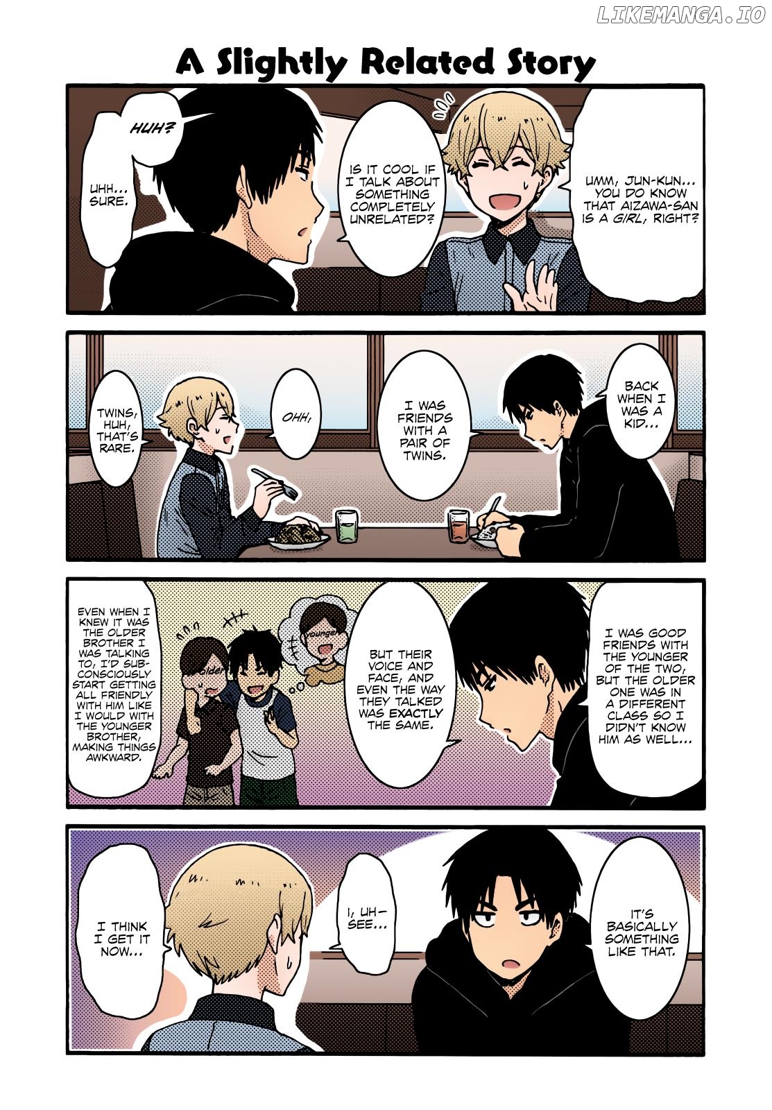 Tomo-Chan Wa Onnanoko (Fan Colored) chapter 17.5 - page 10