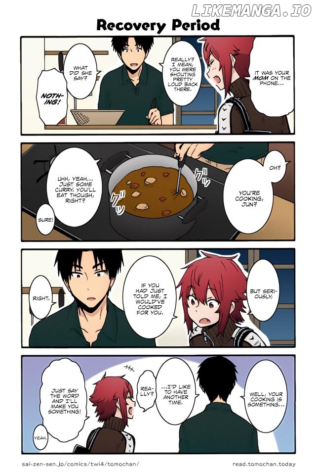 Tomo-Chan Wa Onnanoko (Fan Colored) chapter 20 - page 12