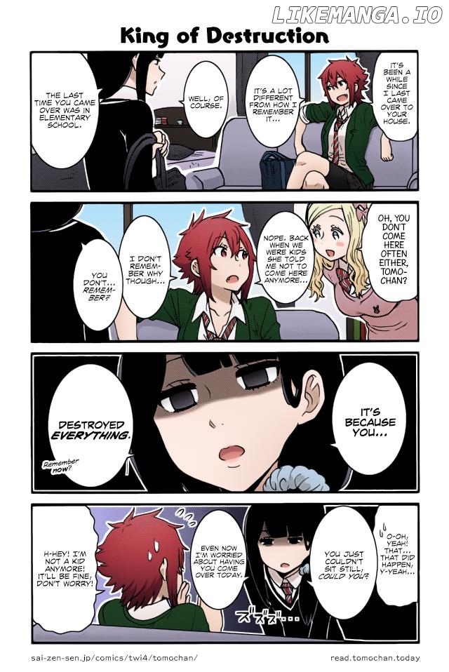 Tomo-Chan Wa Onnanoko (Fan Colored) chapter 21 - page 9