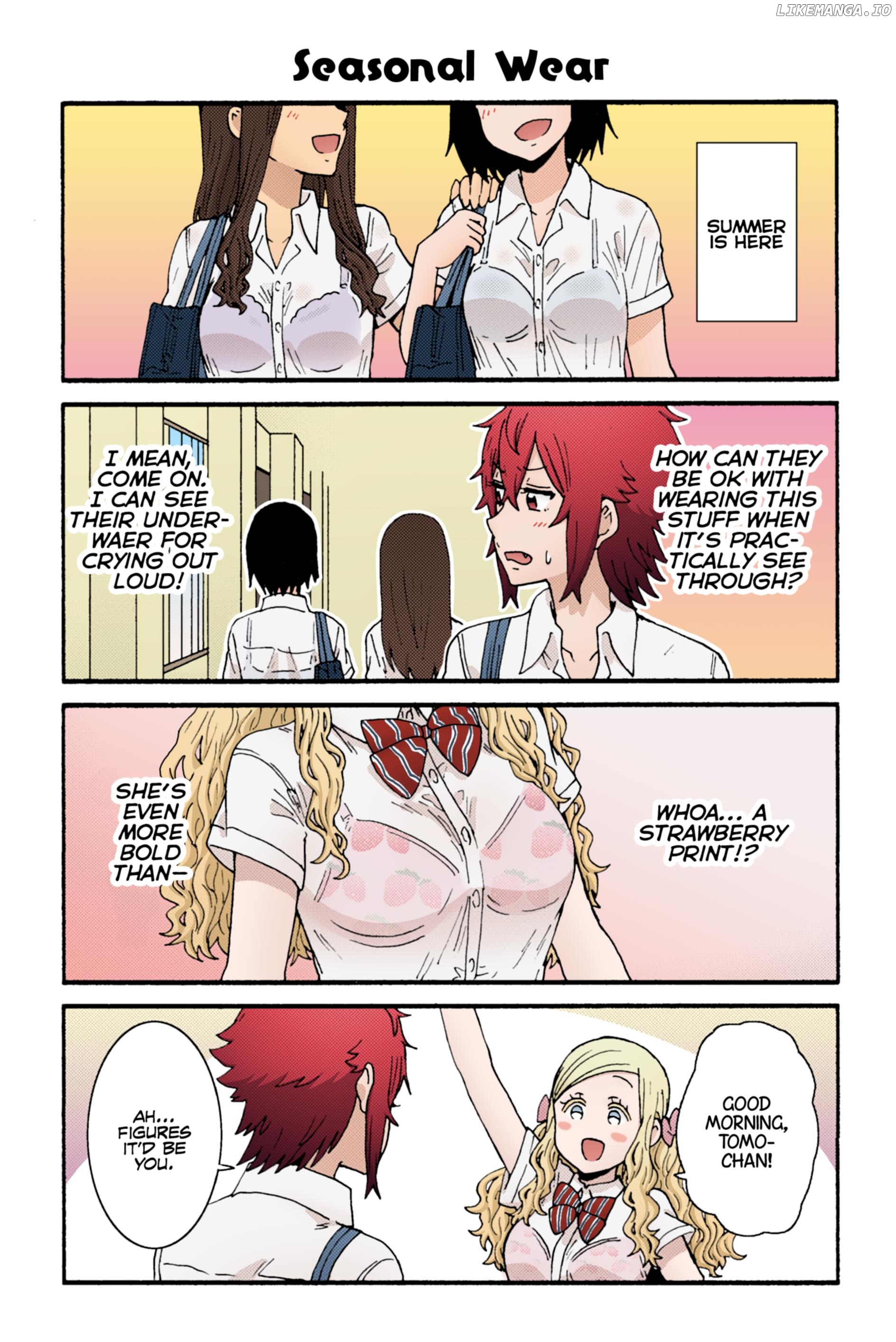 Tomo-Chan Wa Onnanoko (Fan Colored) chapter 22 - page 1