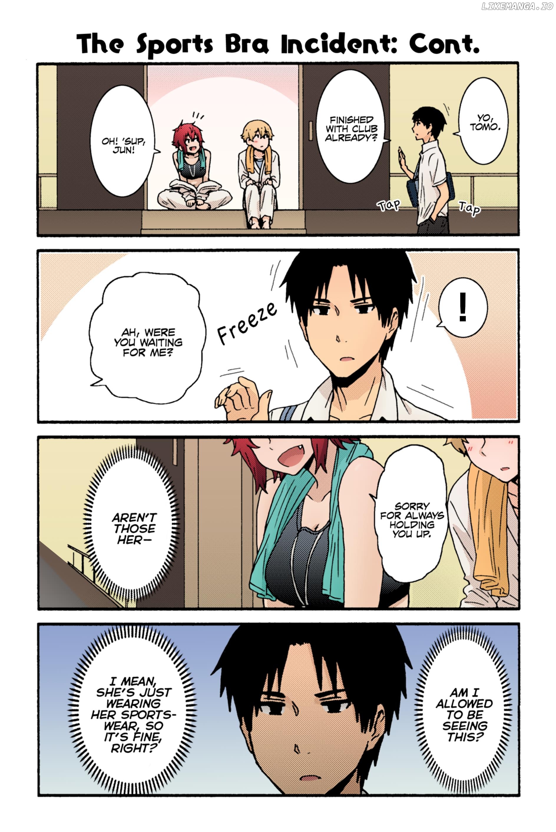 Tomo-Chan Wa Onnanoko (Fan Colored) chapter 22 - page 10