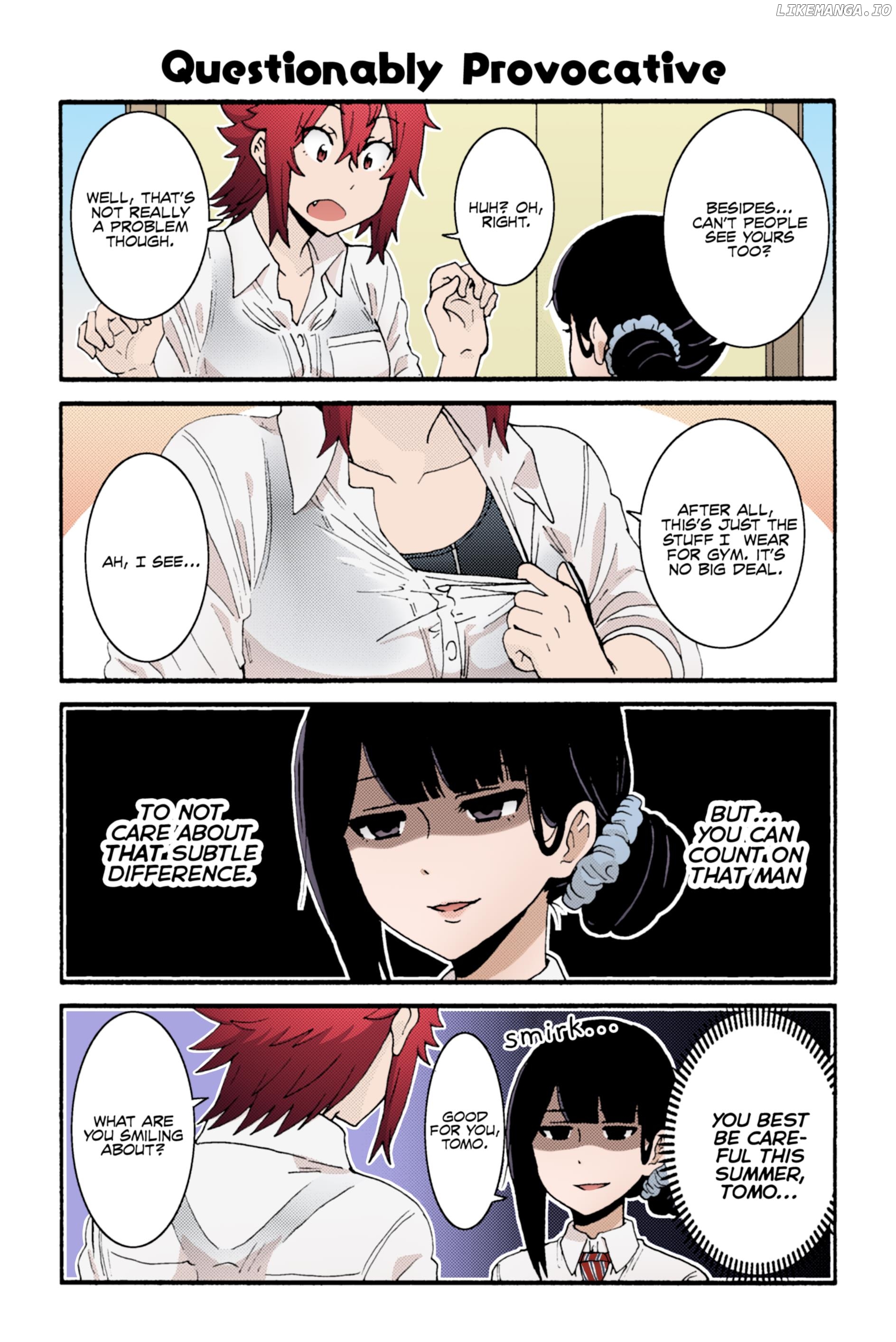 Tomo-Chan Wa Onnanoko (Fan Colored) chapter 22 - page 4