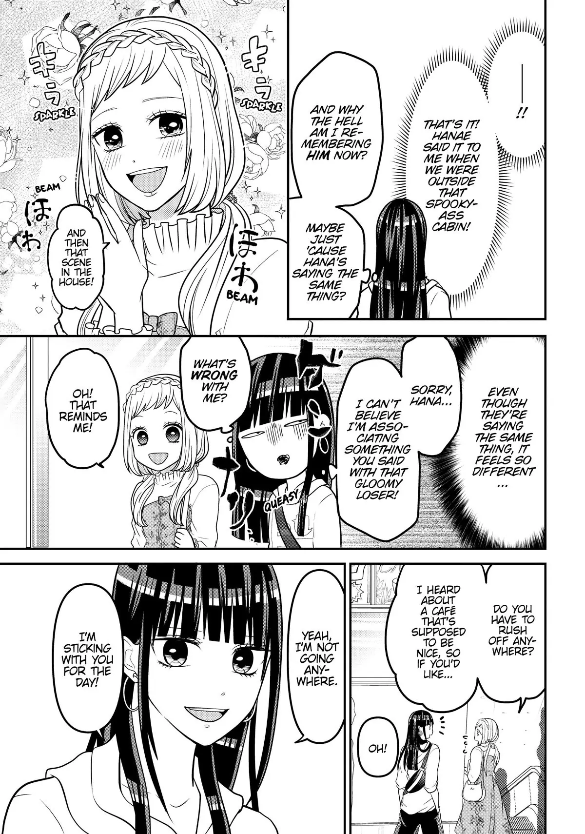 Josou Shite Mendoukusai Koto ni Natteru Nekura to Yankee no Ryou Kataomoi chapter 47 - page 7