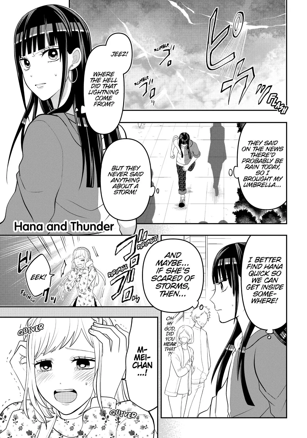 Josou Shite Mendoukusai Koto ni Natteru Nekura to Yankee no Ryou Kataomoi Chapter 58.1 - page 1