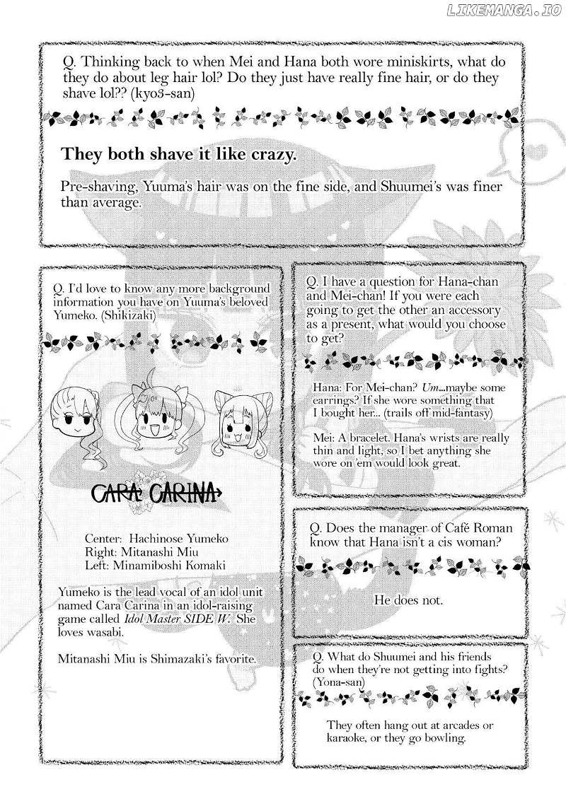 Josou Shite Mendoukusai Koto ni Natteru Nekura to Yankee no Ryou Kataomoi Chapter 58.7 - page 16
