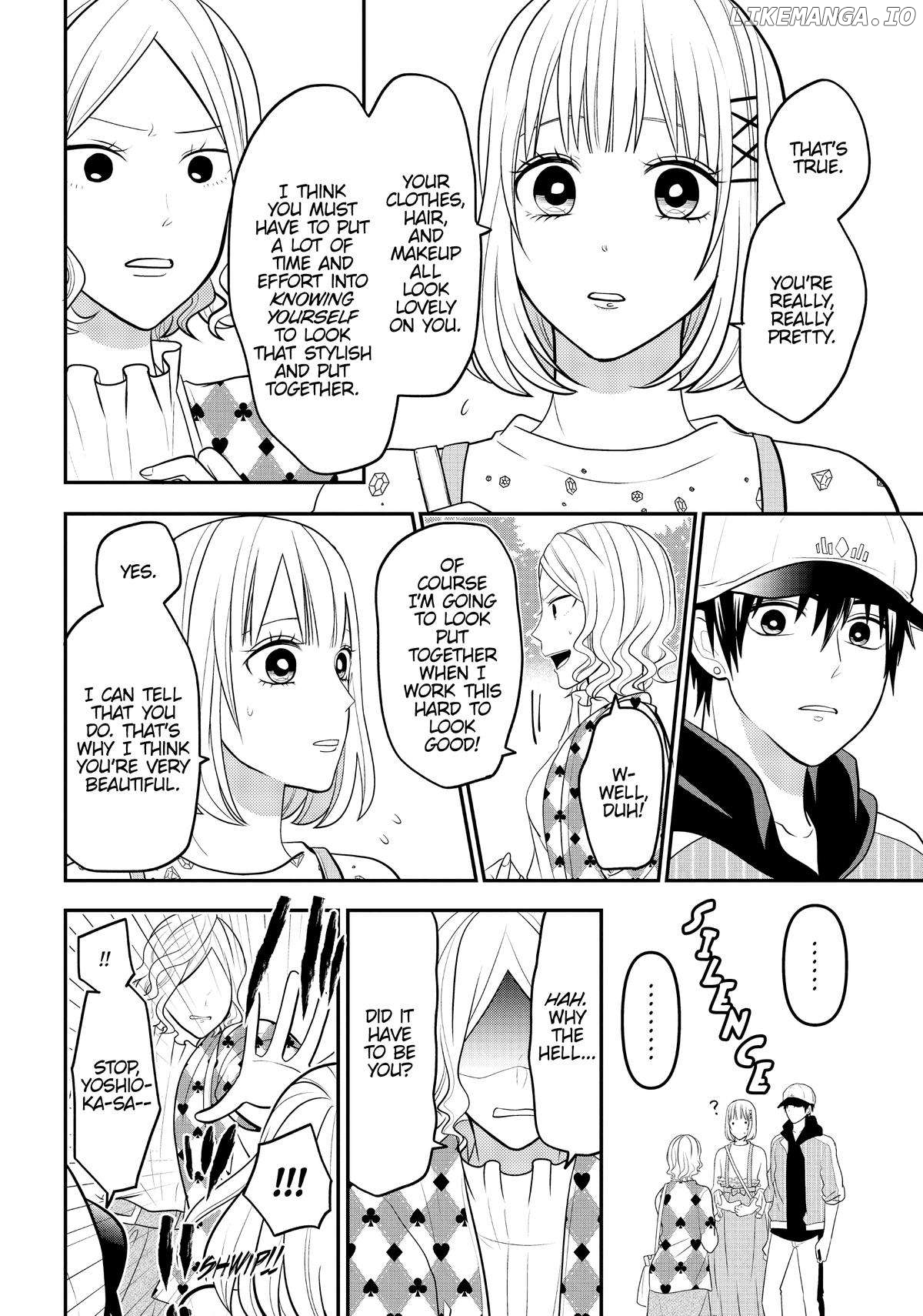 Josou Shite Mendoukusai Koto ni Natteru Nekura to Yankee no Ryou Kataomoi Chapter 58.7 - page 4