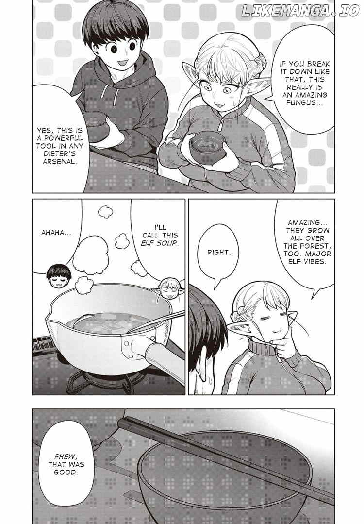 Elf-San wa Yaserarenai. chapter 44 - page 20