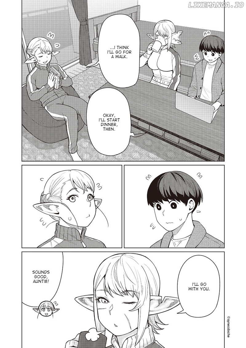 Elf-San wa Yaserarenai. chapter 46 - page 2