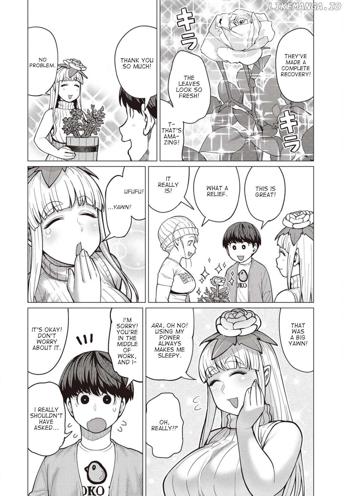 Elf-San wa Yaserarenai. chapter 28 - page 9