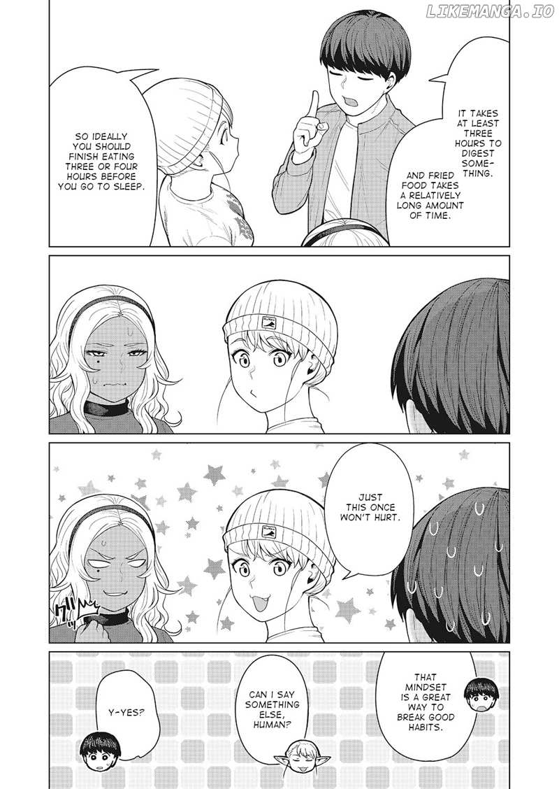 Elf-San wa Yaserarenai. chapter 47 - page 21