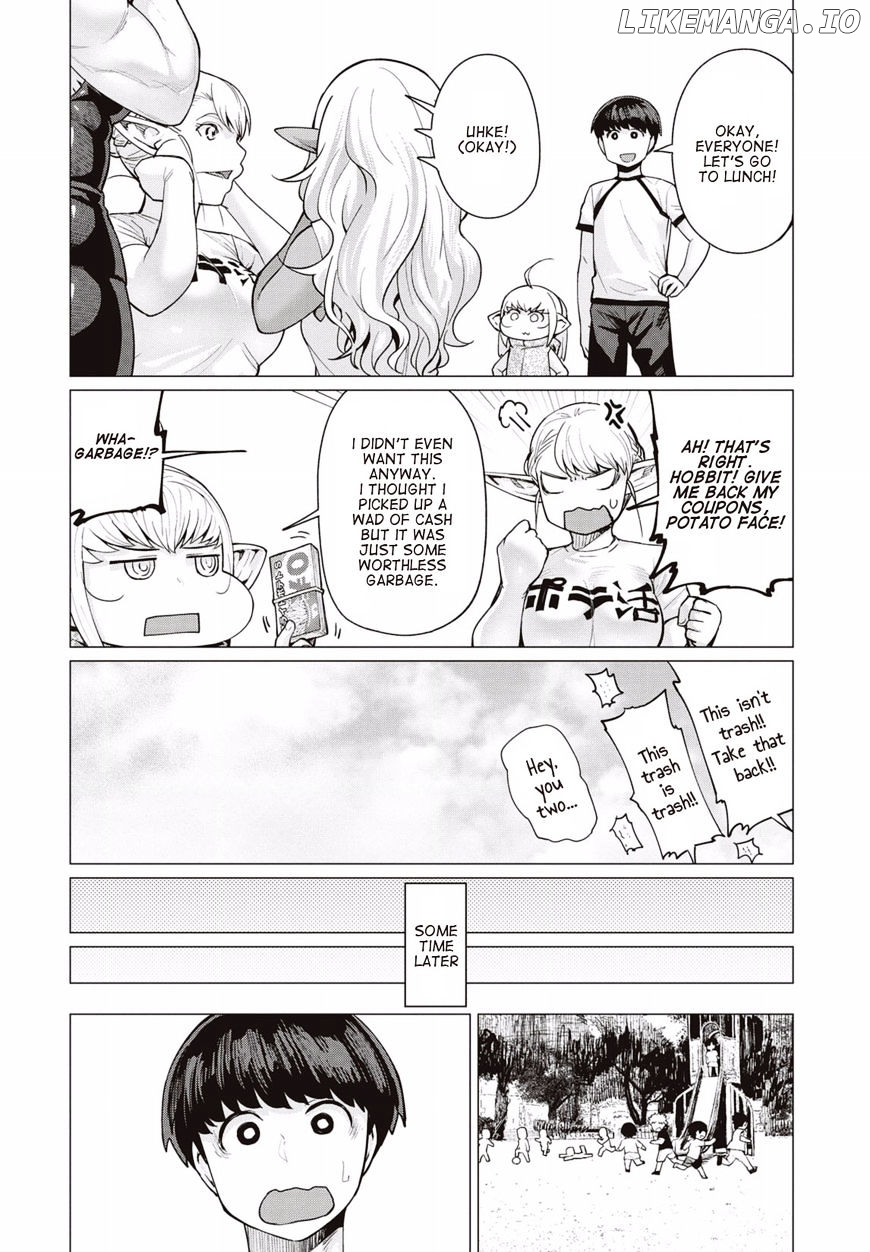 Elf-San wa Yaserarenai. chapter 8 - page 25