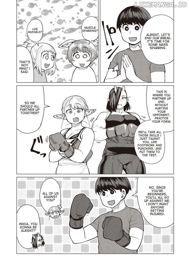 Elf-San wa Yaserarenai. chapter 17 - page 6