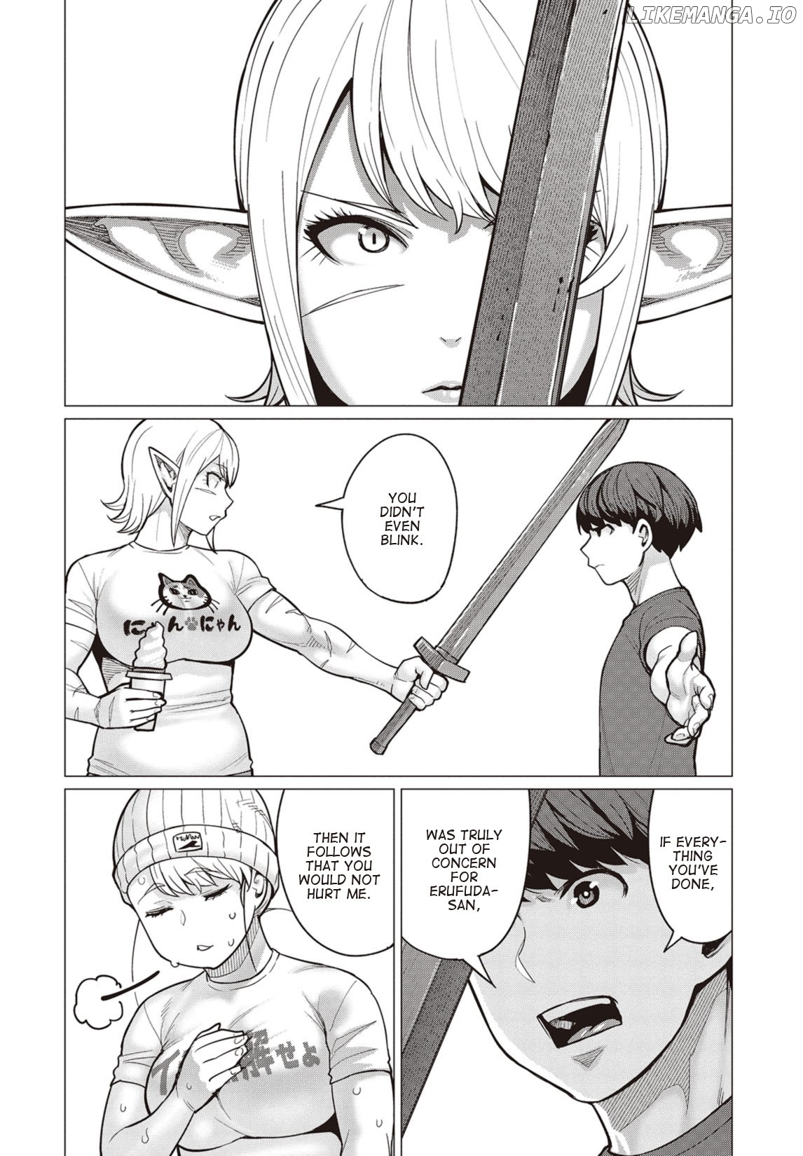 Elf-San wa Yaserarenai. chapter 20 - page 17