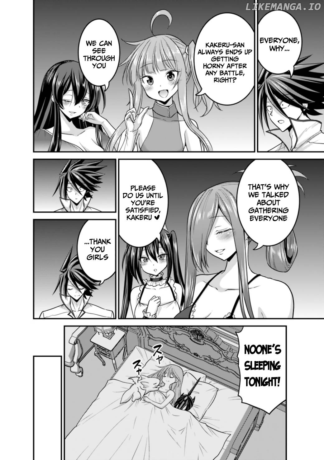 Kujibiki Tokushou Musou Harem-Ken chapter 27.1 - page 14