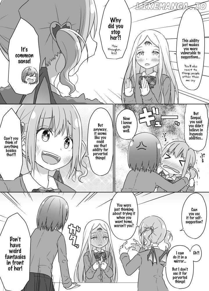 Senpai Doesn't Want To Fall For Her Kouhai chapter 6 - page 4