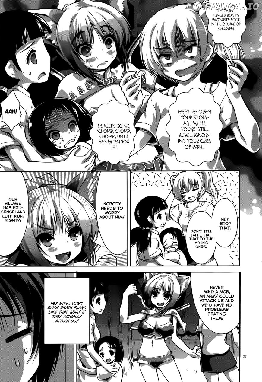 Gunota Ga Mahou Sekai Ni Tensei Shitara, Gendai Heiki De Guntai Harem O Tsukucchaimashita! chapter 6 - page 32